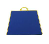 ARTOCT Foldable Felt Board, Freestanding Double Sided Teaching Board with Portable Strap for Early Learning, School and Office (Blue Green)