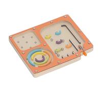 ARTOCT Kids Handheld Pinball Game, Fine Motor Skill Development (Large | Bright color, safe material, enhances coordination, wooden maze toy