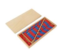 ARTOCT Montessori Educational Math Toys Materials Early Education Blue Red Small Numerical Rods