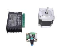 ARTOCT Nema23 Stepper Motor Driver Kit 23HS5628 126N.cm 2.8A 56mm 6.35mm Shaft Diameter Motor with TB6600 2 Phase Motor Driver for Engraver 3D Printer CNC Lathe