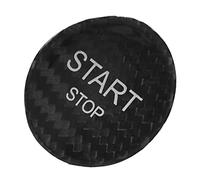 ARTOCT Start Stop Button Cover for 408, 508 (Black) | Durable carbon fiber, Easy installation, Fits DS5, Decorative interior, Protects original button