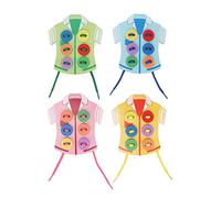 ARTOCT Wooden Lacing Toy with Color Perception | Safe material, hand-eye coordination, toddlers educational activity, durable construction