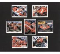 Artofwheels Classic Ferrari F1 1961-2000 - Michael Schumacher, Niki Lauda, Gilles Villeneuve, Gerhard Berger, Jean Alesi - Collectors Cards
