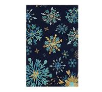 Artoid Mode Blue Snowflakes Table Runner Seasonal Winter Holiday Kitchen Dining Lunch Table Decoration For Home Party 13x72 Inch Sweet Baby Girl (E, One Size)
