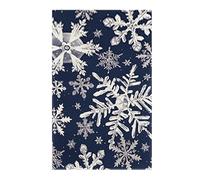 Artoid Mode Blue Snowflakes Table Runner Seasonal Winter Holiday Kitchen Dining Lunch Table Decoration For Home Party 13x72 Inch Sweet Baby Girl (A, One Size)