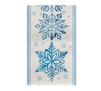 Artoid Mode Blue Snowflakes Table Runner Seasonal Winter Holiday Kitchen Dining Lunch Table Decoration For Home Party 13x72 Inch Sweet Baby Girl (F, One Size)