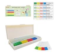 Artojoy 50 PCS Prepared Microscope Slides with Specimens Biology STEM Kit