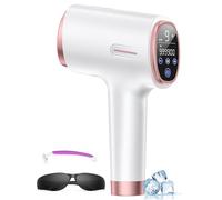 ARTOLF Laser Hair Removal for Women and Men, 45°F Ice-Cooling Contact, Safe & Virtually Painless Alternative to Salon IPL Hair Removal Device, Long-Lasting Hair Removal from Home, with Razor & Glasses