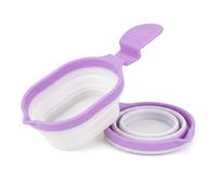 Artomnivera 2Pcs 50ml Collapsible Pee Cup Reusable PP Urine Collection Cups Foldable Specimen Container for Ovulation Pregnancy Test 1 White 1 Purple Portable