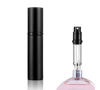 Artomnivera 5ml Travel Perfume Atomiser Refillable, Leakproof Luxury Perfume Refillable Bottle, Mini Perfume Bottles Empty for Travel, Bottom Pump without Funnel, Cologne Dispe for Men Women