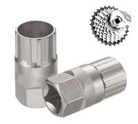 Artomnivera Bicycle Freewheel Remover Tool, For Shimano Cassette Removal Tool, Silver Freewheel Remover Tool for Shimano, Sunrace, Sram & DNP