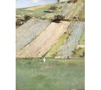 ARToPHIIU Abstract Art Picture Art Print Poster Painting for Wall a Hillside Giverny by Theodore Robinson Painting on Canvas for Home Decor 60x90cm