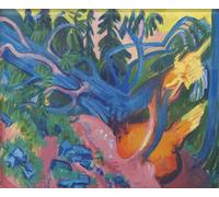 ARToPHIIU Abstract Art Picture Art Print Poster Painting for Wall Brandenburg Gate by Ernst Ludwig Kirchner Painting on Canvas for Home Decor 60x90cm