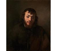 ARToPHIIU Abstract Art Picture Art Print Poster Painting for Wall Bust of a young jew by Rembrandt van Rijn Painting on Canvas for Home Decor 60x90cm