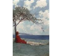 ARToPHIIU Abstract Art Picture Art Print Poster Painting for Wall Island of Enchantment by Howard Pyle Painting on Canvas for Home Decor 60x90cm