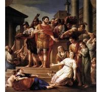 ARToPHIIU Abstract Art Picture Art Print Poster Painting for Wall Marcus Aurelius Distributing Bread to the People by -marie Vien Painting on Canvas for Home Decor 60x90cm