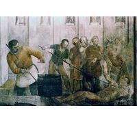 ARToPHIIU Abstract Art Picture Art Print Poster Painting for Wall Martyrdom of St Laurence by Fra Angelico Painting on Canvas for Home Decor 60x90cm