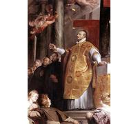 ARToPHIIU Abstract Art Picture Art Print Poster Painting for Wall St Ignatius of Loyola Spanish Soldier and Founder of the Jesuits by Peter Paul Rubens Painting on Canvas for Home Decor 60x90cm