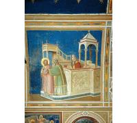 ARToPHIIU Abstract Art Picture Art Print Poster Painting for Wall the Expulsion of Joachim From the Temple by Giotto Di Bondone Painting on Canvas for Home Decor 60x90cm