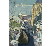 ARToPHIIU Abstract Art Picture Art Print Poster Painting for Wall the Good Sister by Walter Richard Sickert Painting on Canvas for Home Decor 60x90cm