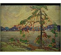 ARToPHIIU Abstract Art Picture Art Print Poster Painting for Wall the Jack Pine by Tom Thomson Painting on Canvas for Home Decor 60x90cm