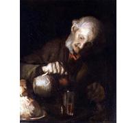ARToPHIIU Abstract Art Picture Art Print Poster Painting for Wall the Little Brown Jug by George Clausen Painting on Canvas for Home Decor 60x90cm