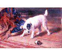 ARToPHIIU Abstract Art Picture Art Print Poster Painting for Wall the Pleasures of Youth by George Augustus Holmes Painting on Canvas for Home Decor 60x90cm