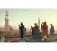 ARToPHIIU Abstract Art Picture Art Print Poster Painting for Wall the Prayer by Jean Leon Gerome Painting on Canvas for Home Decor 60x90cm