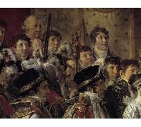 ARToPHIIU Abstract Art Picture Art Print Poster Painting for Wall the Rite of Napoleon Detail Depicting the Brothers of Napoleon by Jacques Louis David Painting on Canvas for Home Decor 60x90cm