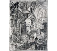 ARToPHIIU Abstract Art Picture Art Print Poster Painting for Wall the Round Tower Plate Iii From Carceri Dinvenzione by Battista Piranesi Painting on Canvas for Home Decor 60x90cm