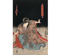 ARToPHIIU Abstract Art Picture Art Print Poster Painting for Wall Ukiyo-e Print of an Actor in a Female Role by Utagawa Kunisada Painting on Canvas for Home Decor 60x90cm