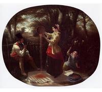 ARToPHIIU Abstract Art Picture Art Print Poster Painting for Wall Winnowing William Millner Painting on Canvas for Home Decor 60x90cm