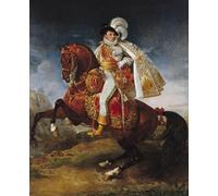 ARToPHIIU Famous Painting Picture Art Print Artwork Picture Equestrian Portrait of Bonaparte by Antoine Jean Gros Poster Painting Art for Home Decor 60x90cm