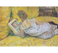 ARToPHIIU Famous Painting Picture Art Print Artwork Picture Famous by Henri De Toulouse Lautrec Poster Painting Art for Home Decor 60x90cm