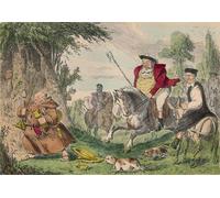 ARToPHIIU Famous Painting Picture Art Print Artwork Picture Henry Viii Monk Hunting by Laeech Poster Painting Art for Home Decor 60x90cm