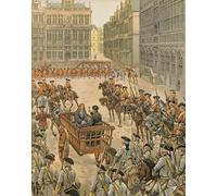 ARToPHIIU Famous Painting Picture Art Print Artwork Picture History of Belgium Francois Annessens Dean of the Four Crowns and Master of the Factory Poster Painting Art for Home Decor 60x90cm