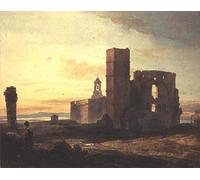 ARToPHIIU Famous Painting Picture Art Print Artwork Picture Holy Island by Varley Poster Painting Art for Home Decor 60x90cm