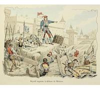 ARToPHIIU Famous Painting Picture Art Print Artwork Picture Illustration Taken From the Book History of the Chevalier Bayard by Paul De Semant Poster Painting Art for Home Decor 60x90cm