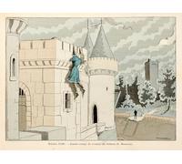 ARToPHIIU Famous Painting Picture Art Print Artwork Picture Illustration Taken From the Book Jeanne D'arc by Paul De Semant Poster Painting Art for Home Decor 60x90cm