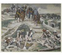 ARToPHIIU Famous Painting Picture Art Print Artwork Picture Jesus Taken From the Cistern by Jacques Poster Painting Art for Home Decor 60x90cm