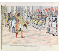 ARToPHIIU Famous Painting Picture Art Print Artwork Picture Joachim Murat a L'escorial Resumes the Sword That Francois I Had to Give to the Spaniards Poster Painting Art for Home Decor 60x90cm