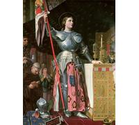 ARToPHIIU Famous Painting Picture Art Print Artwork Picture Joan of Arc At the Coronation of King Charles Vii Th July by Jean Auguste Ingres Poster Painting Art for Home Decor 60x90cm