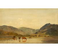 ARToPHIIU Famous Painting Picture Art Print Artwork Picture Lake Scene by Danby Poster Painting Art for Home Decor 60x90cm