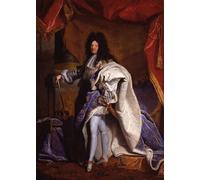 ARToPHIIU Famous Painting Picture Art Print Artwork Picture Louis Xiv Roi De France by Hyacinthe Rigaud Poster Painting Art for Home Decor 60x90cm