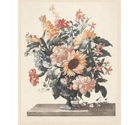 ARToPHIIU Famous Painting Picture Art Print Artwork Picture Stone Vase with Sunflowers and Carnations Among Other Things by Famous Artist Poster Painting Art for Home Decor 60x90cm