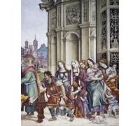 ARToPHIIU Famous Painting Picture Art Print Artwork Picture Stories of St by Filippino Lippi Poster Painting Art for Home Decor 60x90cm