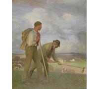 ARToPHIIU Famous Painting Picture Art Print Artwork Picture the Boy and the Man by George Clausen Poster Painting Art for Home Decor 60x90cm