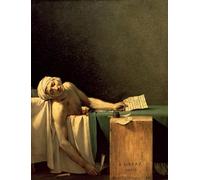 ARToPHIIU Famous Painting Picture Art Print Artwork Picture the Death of Marat by Jacques Louis David Poster Painting Art for Home Decor 60x90cm