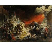 ARToPHIIU Famous Painting Picture Art Print Artwork Picture the Last Day of Pompeii by Karl Pavlovich Bryullov Poster Painting Art for Home Decor 60x90cm