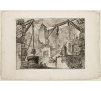 ARToPHIIU Famous Painting Picture Art Print Artwork Picture the Well Plate From Imaginary Prisons by Battista Piranesi Poster Painting Art for Home Decor 60x90cm